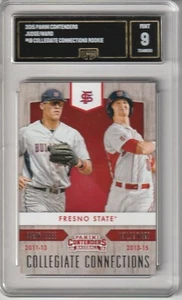 2015 Panini Contenders Aaron Judge Collegiate Prospect GMA Graded 9 RC - Bild 1 von 1