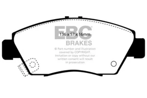 EBC Ultimax Front Brake Pads for Honda Civic (5th Gen) 1.6 VTi (EG6) (91 > 96) - Picture 1 of 1