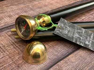 Hidden Spy Compass Handle Walking Cane Royal Engineers Foldable Walking Stick - Picture 1 of 10