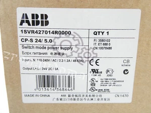 ABB CP-S 24/5.0 1SVR427014R0000 POWER SUPPLY Spot Goods ! Expedited Shipping - Picture 1 of 6