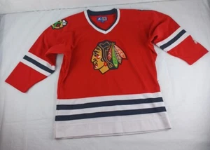 Chicago Blackhawks NHL Hockey Trikot Gr. L/XL Vintage Starter Stitched Logos  - Bild 1 von 14
