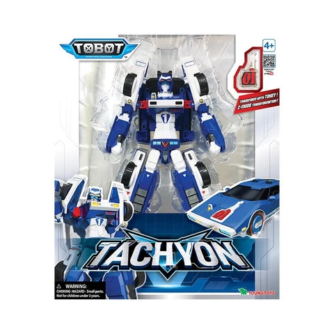 Tobot GD Tachyon Transforming Robot Young Toys Action Figure New In Hand Cover
