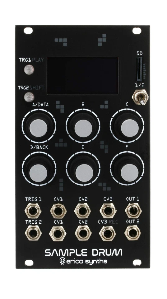 Sample Drum Sample Recording and Playback Eurorack Module with Virtual VCAs a... - Image 1 of 1