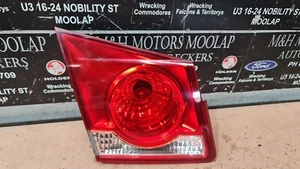 HOLDEN CRUZE JG 2010 SEDAN LEFT HAND TAIL LIGHT IN BOOT - Picture 1 of 2