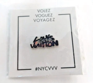 Louis Vuitton Pin Graffiti Stephen Sprouse Pintail Volez Voguez Voyagez Spellout - Picture 1 of 3