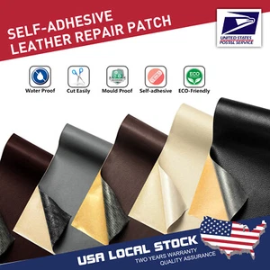 Leather Repair Patch Sofa Self-adhesive Sticker Chair Seat Leather Sofa Patches - Picture 1 of 13