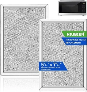 2Pack Microwave Filter Replacement 7.64" x 5.12" Fit,Microwave Grease Filter F.. - Picture 1 of 7