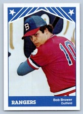 Bob Brower 1983 TCMA Burlington Rangers 