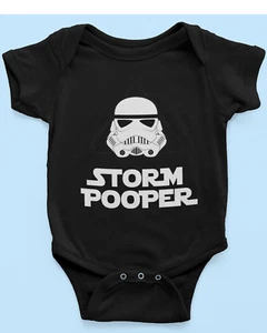 Custom Bella Canvas schwarz 100% Baumwolle Custom Storm Trooper - Bild 1 von 1