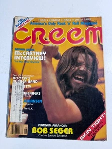 CREEM MAGAZINE AUG. 1978 BOB SEGER KISS FOGHAT VAN HALEN STARZ KINKS - Picture 1 of 4
