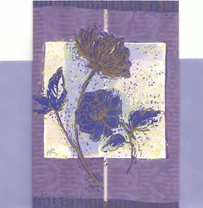 Glückwunschkarte Happy Mother's Day Like A Mom Mother To Me Blumen Motiv Punze - Bild 1 von 3