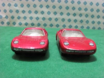 Vintage Matchbox K24 -  2  LAMBORGHINI  MIURA P400  - 1/43 Lesney  Production    - Immagine 1 di 4