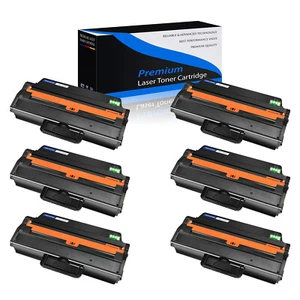 6PK MLT-D103L Toner Cartridge for Samsung 103L ML2950ND 2955 SCX4728FD 4729FW - Picture 1 of 24