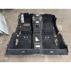 BMW E64 M6 2007-2010 convertible juego de alfombras de piso de fábrica negro antracita OEM - Imagen 1 de 6