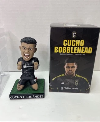 Cucho Hernandez качающаяся голова Columbus экипажа SC матч день сувенир новый в коробке - Изображение 1 из 4