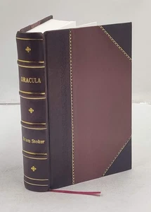 Dracula 1897 by Bram Stoker  [Leather Crafted] - Picture 1 of 10