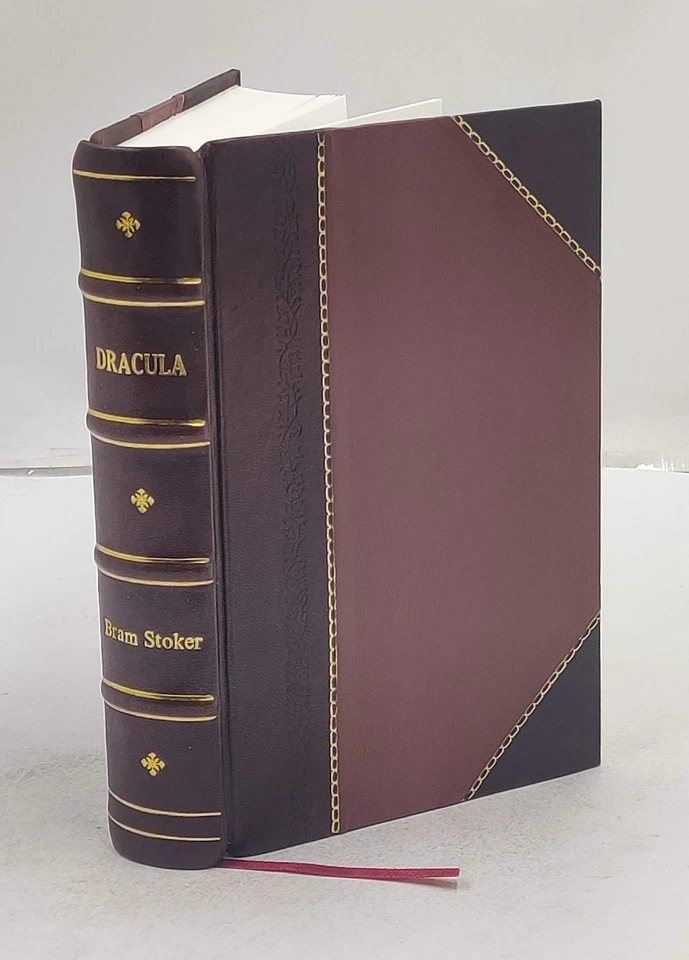 Dracula 1897 by Bram Stoker  [Leather Crafted] - Image 1 of 4