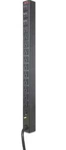 APC Rack Mount PDU Basic 100V-120V/20A (14) Steckdosen 0HE vertikal Rackmount - Bild 1 von 5