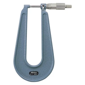 Mitutoyo 118 Series 0 to 1" SAE Mechanical Outside Sheet Metal Micrometer - Picture 1 of 1