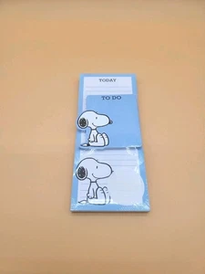 Peanuts New 2025 Graphique Snoopy Blue& White Large & Small Note Pad - Picture 1 of 11