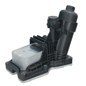 Carcasa del filtro de aceite + filtro de aceite con radiador de aceite para BMW Serie 1 F20 F87 Serie 3 Serie 5 N57 X1 X3  - Imagen 1 de 7