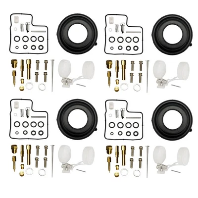 Juego de 4 kit de reconstrucción de reparación de carburador para Honda VF700S Babre 700 1984-1985 Foto 1 de 4