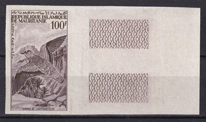 Mauritanie 1964 Yvert A34 imperfored color proof Fauna Birds MNH - Picture 1 of 1