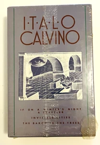 Italo Calvino Boxed Set 3 Paperback Books New Sealed - Picture 1 of 11