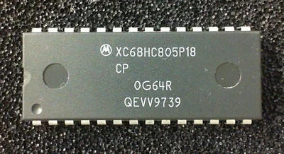 XC68HC805P18 ( MC68HC805P18 ) uC von Motorola mit EEPROM,statt Flash. Rarität. - Bild 1 von 2