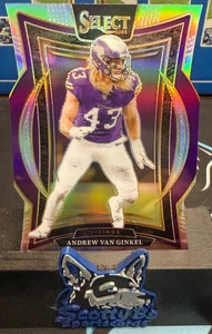 2024 Panini Select - Concourse Andrew Van Ginkel #6 Silver Prizm Die-Cut - Picture 1 of 2