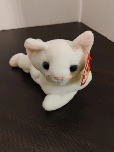 TY Beanie Baby - FLIP the White Cat mit Etikett bb26 - Bild 1 von 7