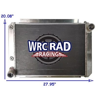 Radiador de aluminio CC5860 para motor Ford Thunderbird 1958-1960 1959 V8 5,8 L 7,0 L Foto 1 de 4