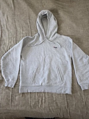 Sudadera con capucha gris Fila para hombre talla XL Foto 1 de 4