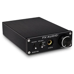 FX-Audio DAC-X6 Headphone amp Mini HiFi 2.0 Digital Audio Decoder DAC Input U... - Picture 1 of 9