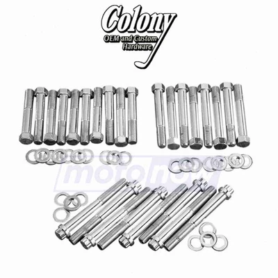 Colony Head Bolt Kit for 1965-1969 Harley Davidson FLHB Electra Glide - gt - Изображение 1 из 4