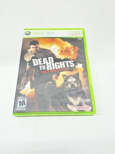 Dead to Rights: Retribution Microsoft Xbox 360 2010 completo con manuale - Foto 1 di 7