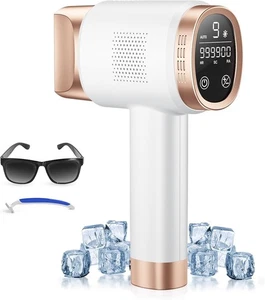 21J Epilatore Luce Pulsata 3 in 1 Hr/Sc/Ra,Depilazione Con Raffreddamento a Ghia - Imagen 1 de 9