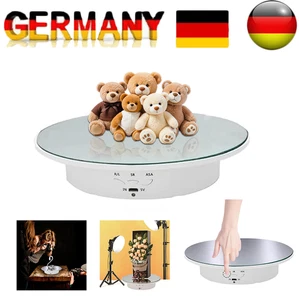 Elektrisch Drehteller Präsentierteller Tisch Drehbühne Automatische Drehplatte* - Bild 1 von 12