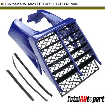 New Plastic Gas Tank Side Covers with Grill for Yamaha Banshee 350 YFZ350 87-06 - Image 1 of 4
