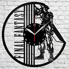 Final Fantasy Vinyl Record Wall Clock Home Fan Art Decor 12'' 30 cm 5339