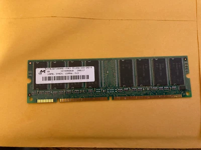 Micron MT8LSDT1664AG-133E1 128 Mo SDRAM PC133 CL3 168 pin - Image 1 of 2