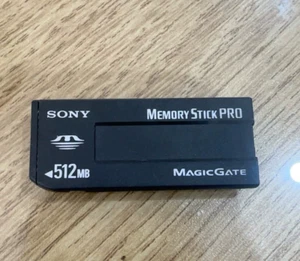 Sony 512MB Memory StickPro MS Card Magicgate Sony devices Cybershot Sony PRO - Picture 1 of 2