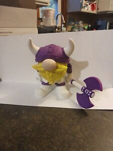 Vikings Figurine Homemade By 3D Printer . Autographed By Tommy Kramer. Rare Item