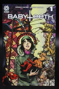 Babyteeth (2017) #1 Variante Lenticular Firmado Donny Cates Sin Certificado de Autenticidad Garry Brown Casi Nuevo - Imagen 1 de 4