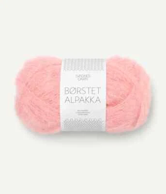 Sandnes Garn BORSTET ALPAKKA yarn DK weight Brushed alpaca 40+ COLORS - Image 1 of 4