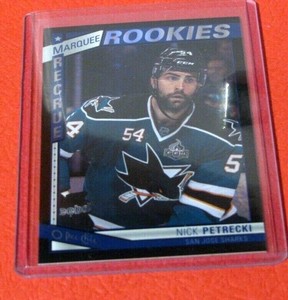 2013/14 NICK PETRECKI O-Pee-Chee MARQUEE ROOKIES 094/100 BLACK BORDER    #524