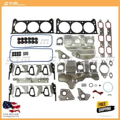 Fits 06-11 Buick Chevrolet Pontiac Saturn 3.5L 3.9L OHV Head Gasket Set - Imagem 1 de 4