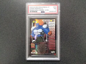 DBZ Dragon Ball Z CCG Android 13 Movie Super Android 13 Lvl 3 M3 PSA 7 NM