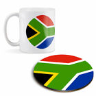 Mug & Round Coaster Set - South Africa Pretoria Flag #9121