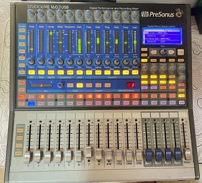 Presonus StudioLive 16.0.2 USB 16x2 Live/Recording Digital Mixer w/ Interface - Image 1 of 2
